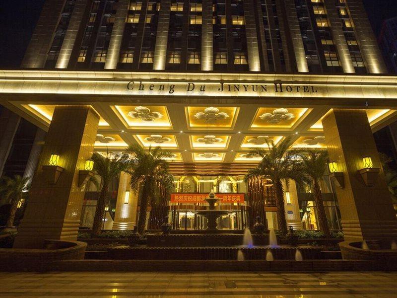 Chengdu Jin Yun Hotel Exterior foto
