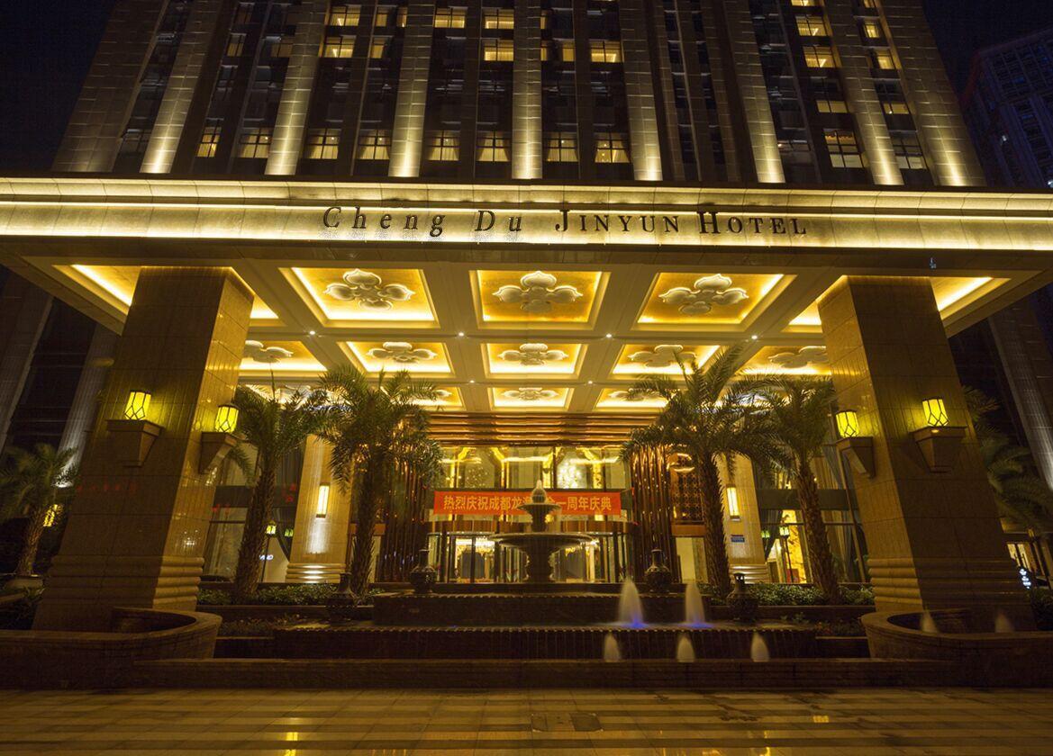 Chengdu Jin Yun Hotel Exterior foto